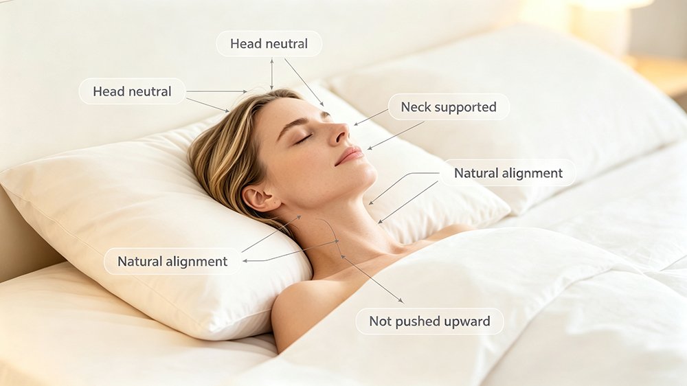How to Choose the Right Pillow for Back Sleepers