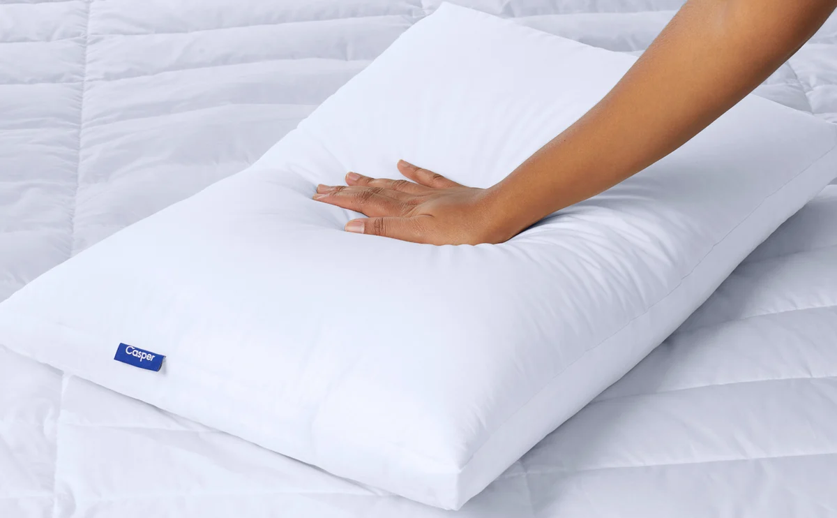 Casper Layered Down Pillow Best Goose Down Pillow Alternative